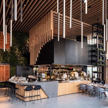 首发 - Kimmel Eshkolot Architects ：木材划分的 Tel Aviv  L28 餐厅8271.jpg