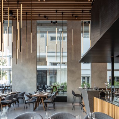 首发 - Kimmel Eshkolot Architects ：木材划分的 Tel Aviv  L28 餐厅8276.jpg