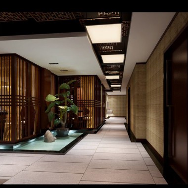新中式禅意餐馆餐厅茶楼CAD图+8张效果图+3D模型带灯光材质13012.jpg