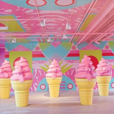 迈阿密粉色冰淇淋博物馆,现代,展厅,冰淇淋博物馆,彩色,5612.jpg