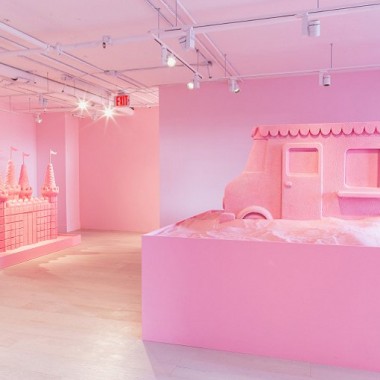 迈阿密粉色冰淇淋博物馆,现代,展厅,冰淇淋博物馆,彩色,5635.jpg
