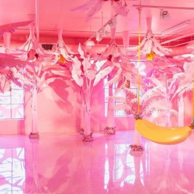 迈阿密粉色冰淇淋博物馆,现代,展厅,冰淇淋博物馆,彩色,5645.jpg