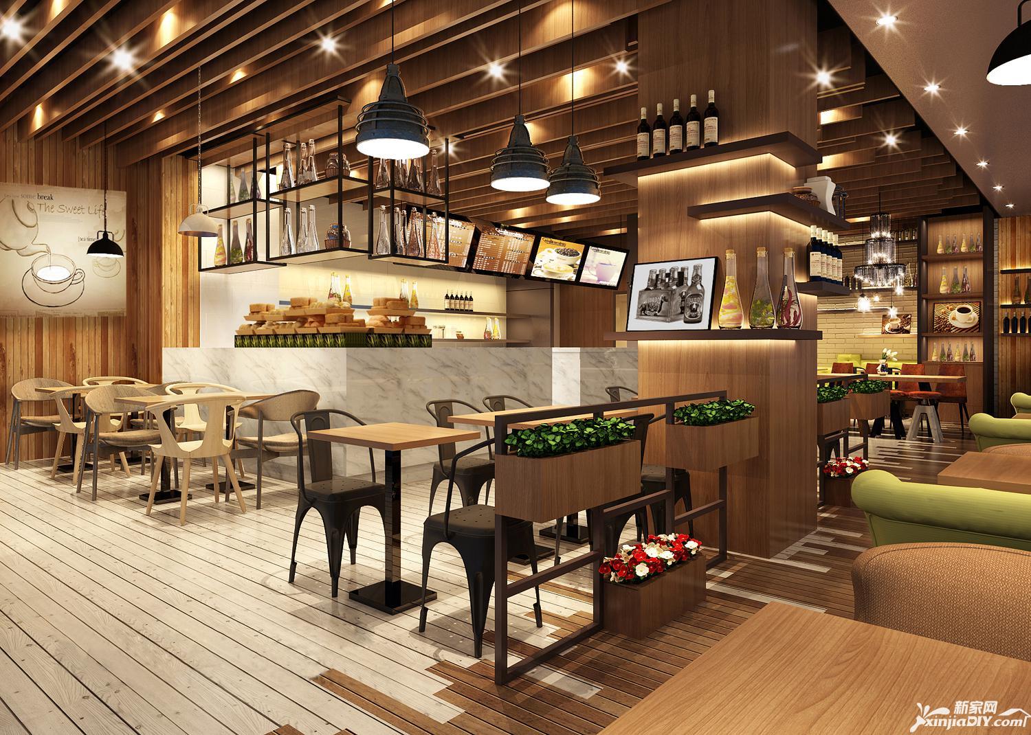 东南亚风格餐饮店设计 - 效果图交流区-建E室内设计网