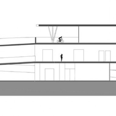 旋转，飞跃——匈牙利自行车服务中心 Cycling Center   Ferdinand and Ferdinand Architects1473.jpg