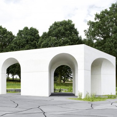 Gijs Van Vaerenbergh设计：拱形空间提供各个方向的环境面7737.jpg