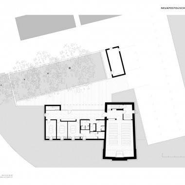 Walser Architekturteam - 瑞士极简教堂 Murten Church7099.jpg