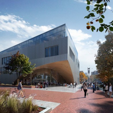 Snøhetta 设计的费城天普大学图书馆动工建设5446.jpg
