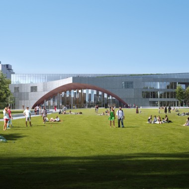 Sn?hetta 设计的费城天普大学图书馆动工建设5445.jpg