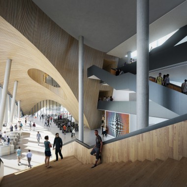 Snøhetta 设计的费城天普大学图书馆动工建设5447.jpg