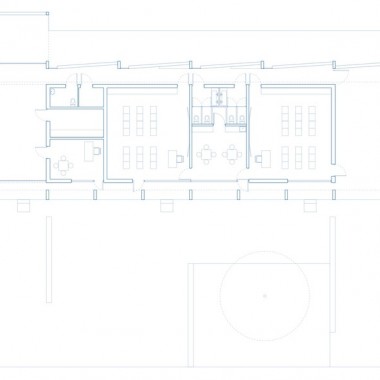 裸露混凝土和光的多格局设计：法国拉库伊埃尔小学  Atelier 56S architectes7713.jpg