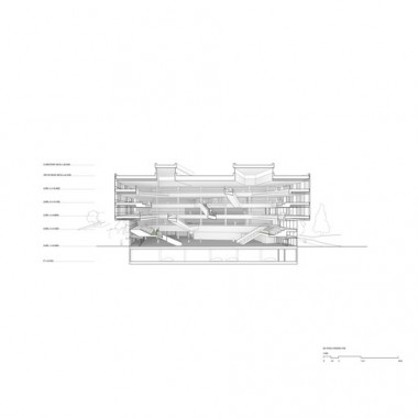 麦克文大学文化中心，设计‘鸟巢’垂直中庭空间  Revery Architecture3711.jpg
