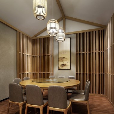 深圳市罗湖区餐厅空间设计，“艺鼎新作”，乡村馆，唤醒儿时对乡村的记忆209.jpg