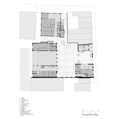 砖立面的 Hackney 新学校  Henley Halebrown Rorrison Architects9215.jpg