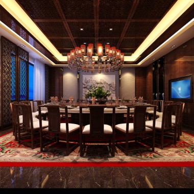 新中式风格奢华酒店餐厅 会所包房 包厢 包间 高清效果-34244.jpg