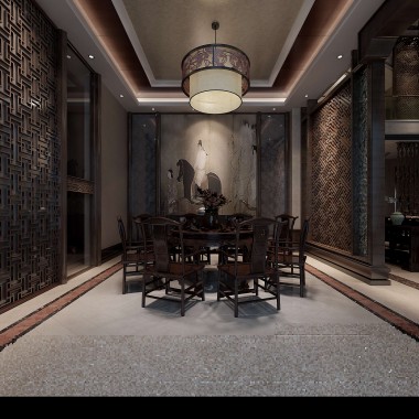 新中式风格奢华酒店餐厅 会所包房 包厢 包间 高清效果-34250.jpg