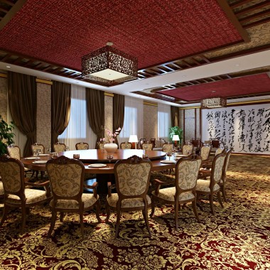 新中式风格奢华酒店餐厅 会所包房 包厢 包间 高清效果-34253.jpg