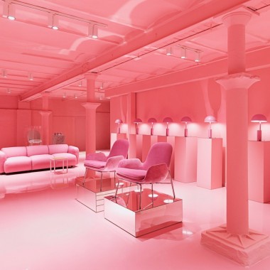 哥本哈根：新旗舰店粉色的房间29720.jpg