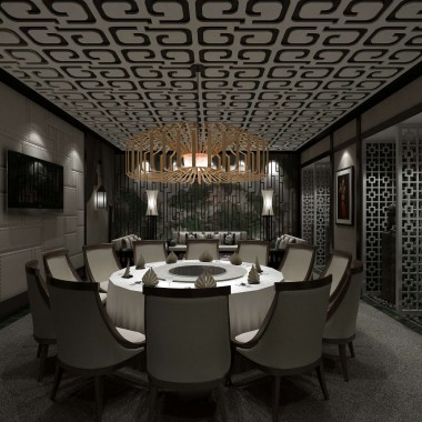 新中式风格奢华酒店餐厅 会所包房 包厢 包间 高清效果20279.jpg