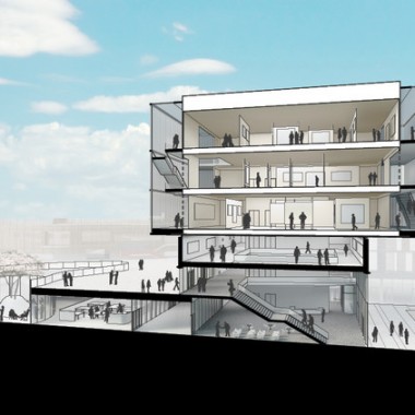 Ennead Architects 建筑事务所公开了天津美术学院的扩建方案10741.jpg