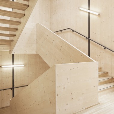 巴黎南泰尔大学实验楼：木材是检验空间品质的最佳材料  Atelier Pascal Gontier8049.jpg