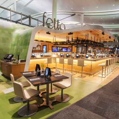 多伦多皮尔逊国际机场的混合餐厅，Toronto pearson international airport15531.jpg