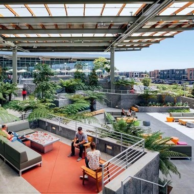 Frank Gehry设计的Facebook新总部大楼丨这才是真正的花园办公5076.jpg