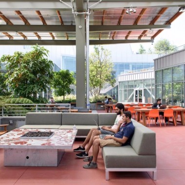 Frank Gehry设计的Facebook新总部大楼丨这才是真正的花园办公5080.jpg