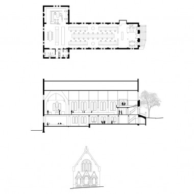 Squillace Architects：古老教堂改造工作空间5237.jpg