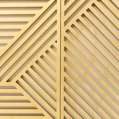 墙面装饰理念——这家餐厅用木质面板覆盖了墙面看起来就像抽象的线条艺术5966.jpg