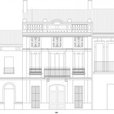 El Cabanyal住宅翻新，西班牙  David Estal + Arturo Sanz11323.jpg