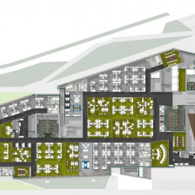 MWB 硅谷大厦，灵活建筑形式创造最舒适办公环境  WRNS Studio + Clive Wilkinson Architects4537.jpg