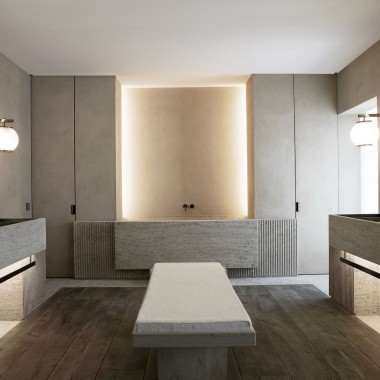 Nicolas Schuybroek Architects：古董与原始结合 浴室沙龙23664.jpg