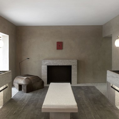 Nicolas Schuybroek Architects：古董与原始结合 浴室沙龙23666.jpg