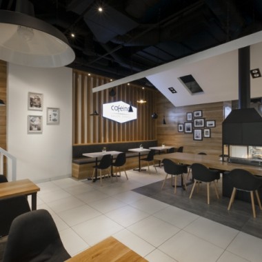 Cafeina Cafe波兰舒适的咖啡馆空间设计8686.jpg
