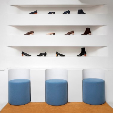 首发 - Bower设计纽约极简女鞋品牌空间Gray Matters4460.jpg